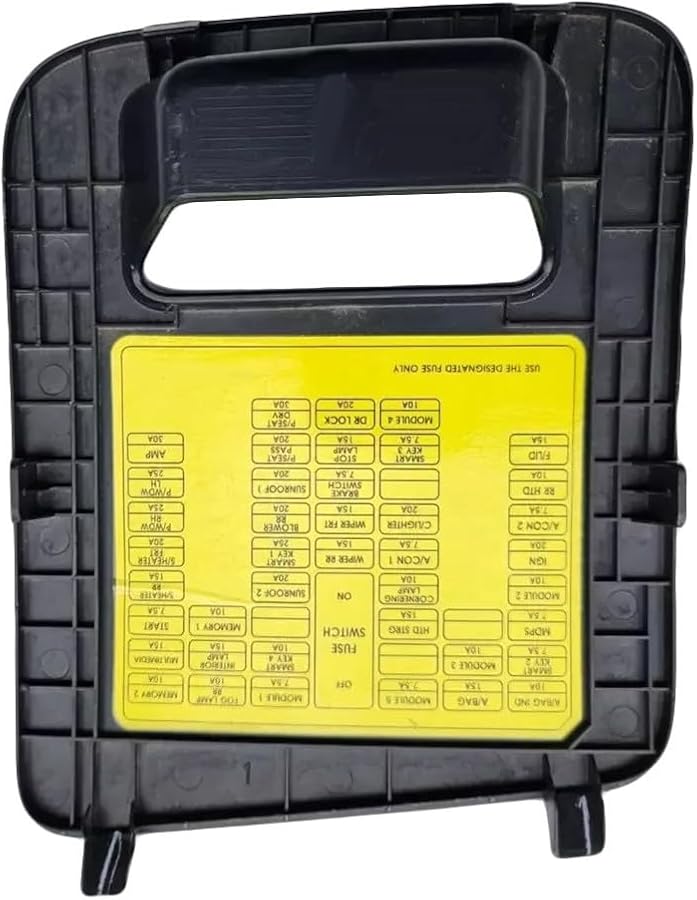 2013 2018 Hyundai Santa Fe Dashboard OBD Fuse Box Cover Trim Sleek Design - Image 4